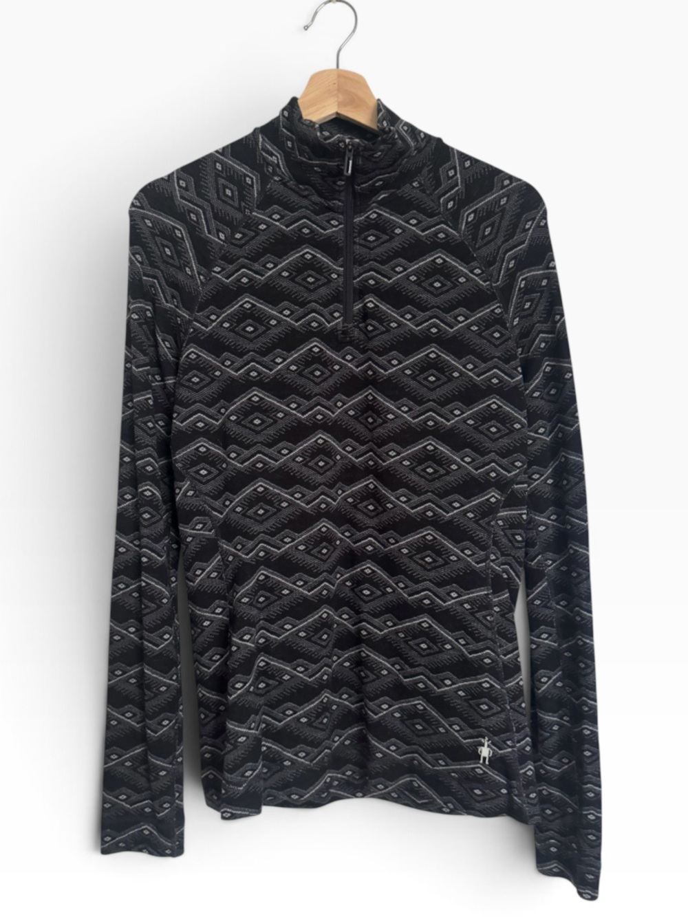 Smartwool Merino 250 Baselayer Pattern 1/4-Zip - Picture 2 of 7